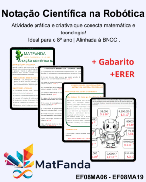 Notação Científica na Robótica – 8º/9º ano