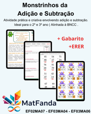 Monstrinhos da Adição e Subtração – 2º/3º ano