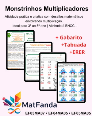 Monstrinhos Multiplicadores – 3º/5º ano